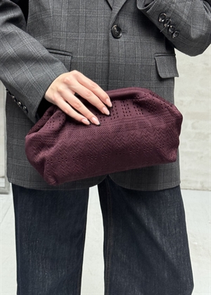 Rosalia big clutch Bordeaux Lace Pico 